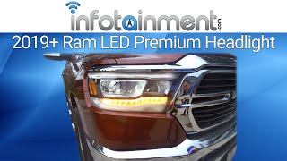 20192024 Ram 1500  Factory OEM LED Premium Headlight Upgrade  Easy DIY Plug amp Play Installation [upl. by Gney]