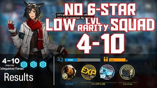 【明日方舟Arknights】410  Low LvlRarity Squad  Arknights Strategy [upl. by Eetnwahs]