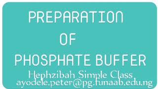 Preparation of Phosphate Buffer [upl. by Nahsed483]