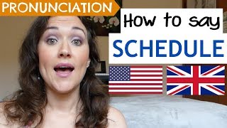 How to Pronounce SCHEDULE US UK amp Australian pronunciation [upl. by Burman]