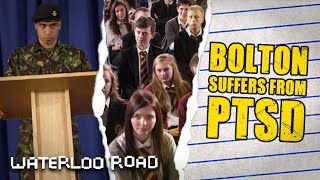 Bolton Smilie Suffers from PTSD MidAssembly  Waterloo Road [upl. by Llerraj]