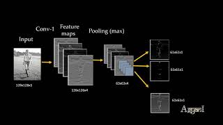 2D Convolution Neural Network Animation [upl. by Ib]