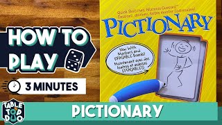 How to Play Pictionary in 3 Minutes [upl. by Maccarthy156]