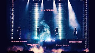 BLACKPINK  D4  KTL  HYLT  Pretty Savage  Lovesick Girls Awards Show Concept Performance [upl. by Llewej]