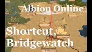 Albion Online  Caerleon to Bridgewatch fast almost safely [upl. by Paola970]