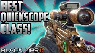 Black Ops 2 Best Quickscoping Class Favorite Ballista Setup for Sniping Call of Duty BO2 [upl. by Corbie]