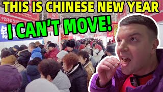 Insane CHINESE NEW YEAR Market in Beijing China 🇨🇳 英国小哥逛老北京年货大集，吃遍全国各地好吃的！ [upl. by Lerual942]