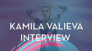 Kamila Valieva RUS Ladies Champion Interview  Courchevel 2019 [upl. by Oxford]