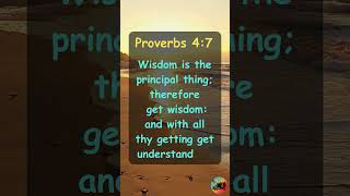 The Power of Wisdom Proverbs 47 KJV  Bible Study [upl. by Dnaloy]