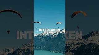 Interlaken Paragliding Funiculars amp Swiss Mountains [upl. by Roe]