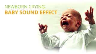 Newborn Crying Baby Sound Effect [upl. by Jeavons384]