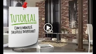 Cum se montează jaluzelele interioare Tutorial Video Leroy Merlin [upl. by Draw670]