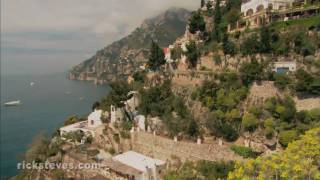 Amalfi Coast Italy A Cliff Top Drive  Rick Steves’ Europe Travel Guide  Travel Bite [upl. by Ahsiemaj640]