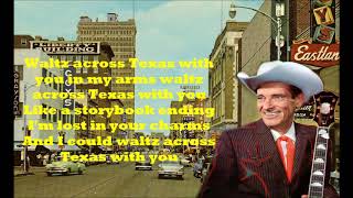 Waltz Across Texas Ernest Tubb with Lyrics [upl. by Akimik]