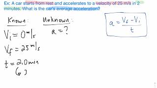 How to Solve for Acceleration Easy [upl. by Ateerys841]