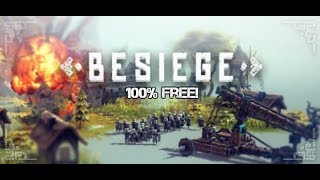 How to get Besiege 100 FREE no virus no unzippers [upl. by Erbes]