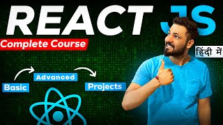 React js full tutorial in Hindi  Complete Course [upl. by Slifka]