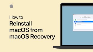 How to reinstall macOS from macOS Recovery — Apple Support [upl. by Kask]