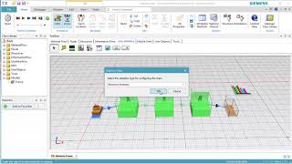 Plant Simulation Creating a Simple Model [upl. by Anasus]