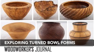 Exploring Woodturning Bowl Designs [upl. by Griseldis230]