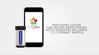 Colorsnap Match SherwinWilliams [upl. by Hercule]