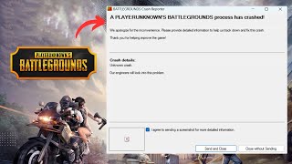 Fix Pubg Battlegrounds Crash Reporter [upl. by Areehs261]