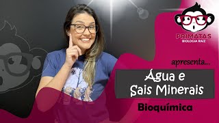 Água e Sais Minerais 🐵 [upl. by Ostler]