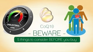 CoQ10  WARNING5 Things to Consider Before Buying a Bottle [upl. by Kreiner]