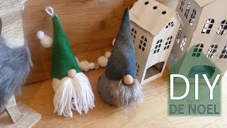 DIY Lutins scandinaves ou Gnomes suedois pour une déco nordique en francais [upl. by Lucila167]