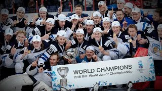 Suomi U20  MATKA MAAILMANMESTARUUTEEN 2016  Road to the Gold Medal [upl. by Aiel]