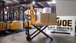 Big Joe Ergolift  High Lifting Pallet Truck [upl. by Uht793]