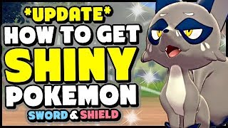 NEW INFO  How to Get SHINY POKEMON In Sword and Shield [upl. by Cnahc980]