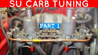 SU Carburettor Tuning  Part 1  Roundtail Restoration [upl. by Cloots]