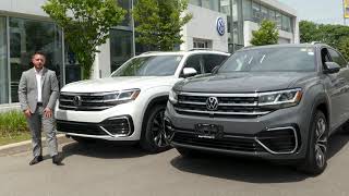 What’s The Difference  VW Atlas vs VW Cross Sport at Maple Volkswagen [upl. by Pruchno]