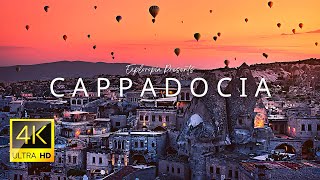 Cappadocia Turkey 🇹🇷 in 4K ULTRA HD HDR 60FPS Video by Drone [upl. by Sybille331]