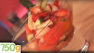 Recette de Salade de fruits rapide  750g [upl. by Ednihek]