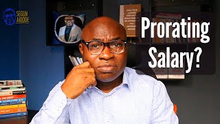 How To Prorate Salary in Excel  Payroll Management Guide [upl. by Neiman]