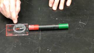 Magnetic Field Demo Bar Magnet [upl. by Mccartan]