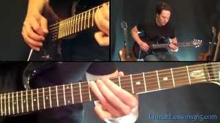 Holy Wars Guitar Lesson  Megadeth  Famous Riffs [upl. by Norty]