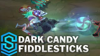 Dark Candy Fiddlesticks Skin Spotlight  PreRelease  League of Legends [upl. by Akinek]