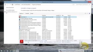 Windows 10 How to work with programs and features [upl. by Melquist55]