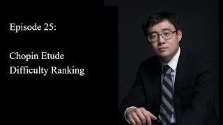 24 Chopin Etudes Difficulty Ranking Easiest to hardest [upl. by Hebe]