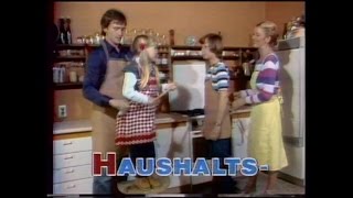 DDR  Fernsehen quotHAPS  Haushaltsallerlei“ Ratgebersendung 1983 25 Min [upl. by Nosreffej566]