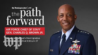 Air Force chief of staff Gen Charles Q Brown Jr on racial injustice AI in air combat and China [upl. by Tully]