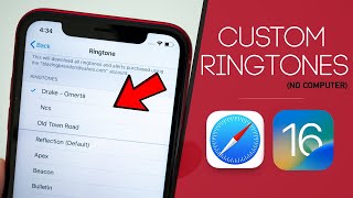 How to Set ANY Song as RINGTONE on iPhone No Computer  iOS 18 [upl. by Anett]