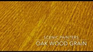 Oak Woodgraining at Scenic Painters [upl. by Ettegirb421]