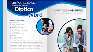 Diptico en Word [upl. by Cresa]