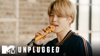 BTS Performs “Telepathy”  MTV Unplugged Presents BTS [upl. by Nobe]