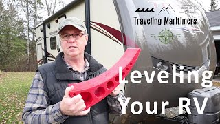 RV Tip How We Level Our RV  Andersen Levelers  Hopkins Levels [upl. by Gardener275]