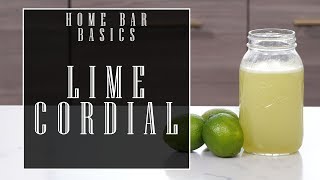 Easy Lime Cordial Natural Roses Lime [upl. by Lindi]